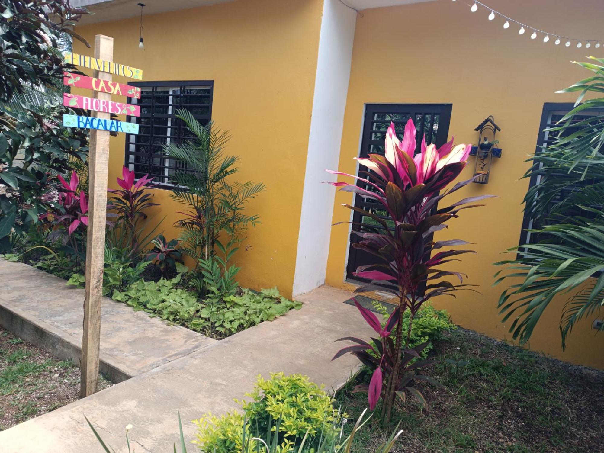 Casa Flores Bacalar Buitenkant foto