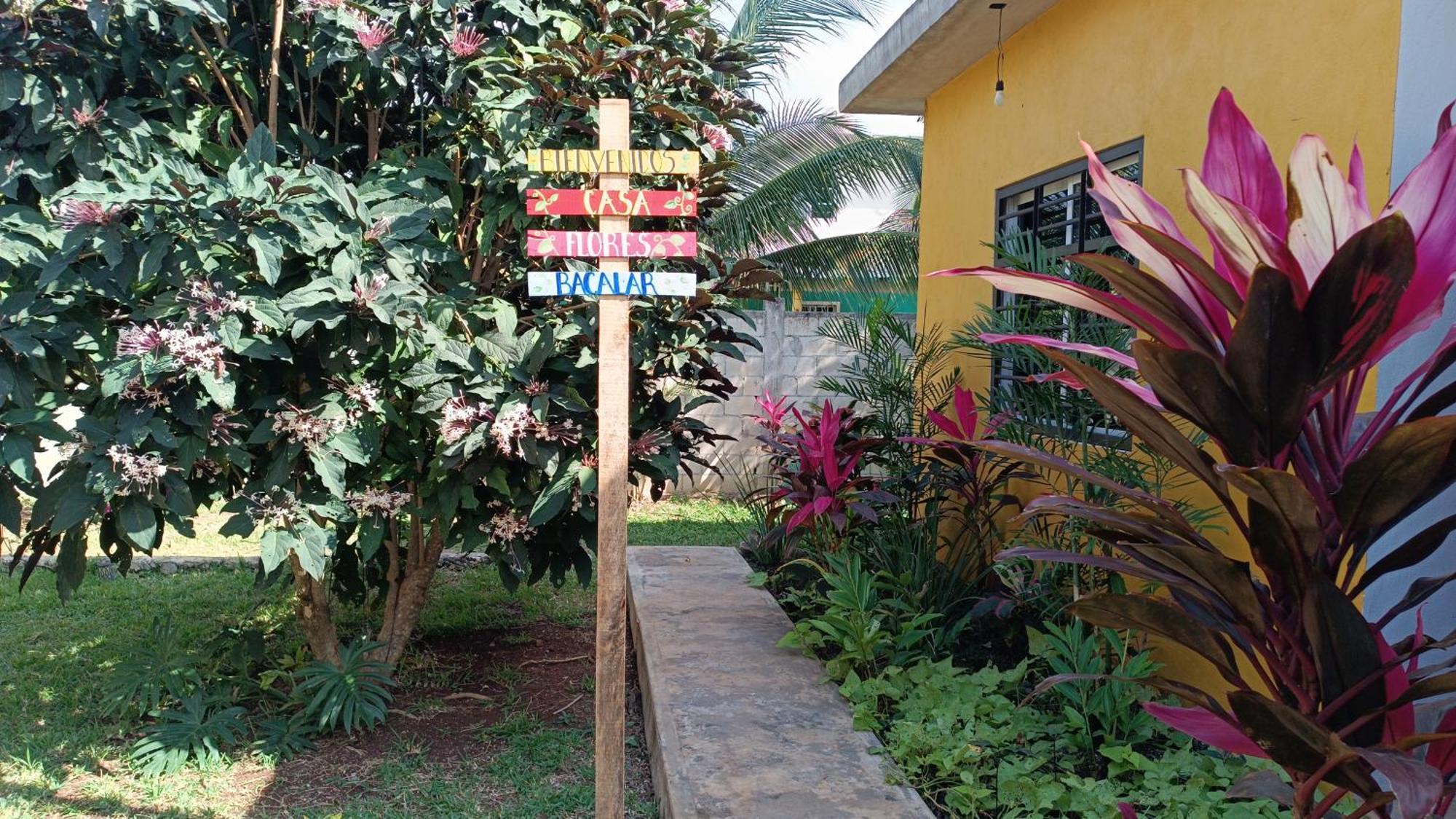 Casa Flores Bacalar Buitenkant foto